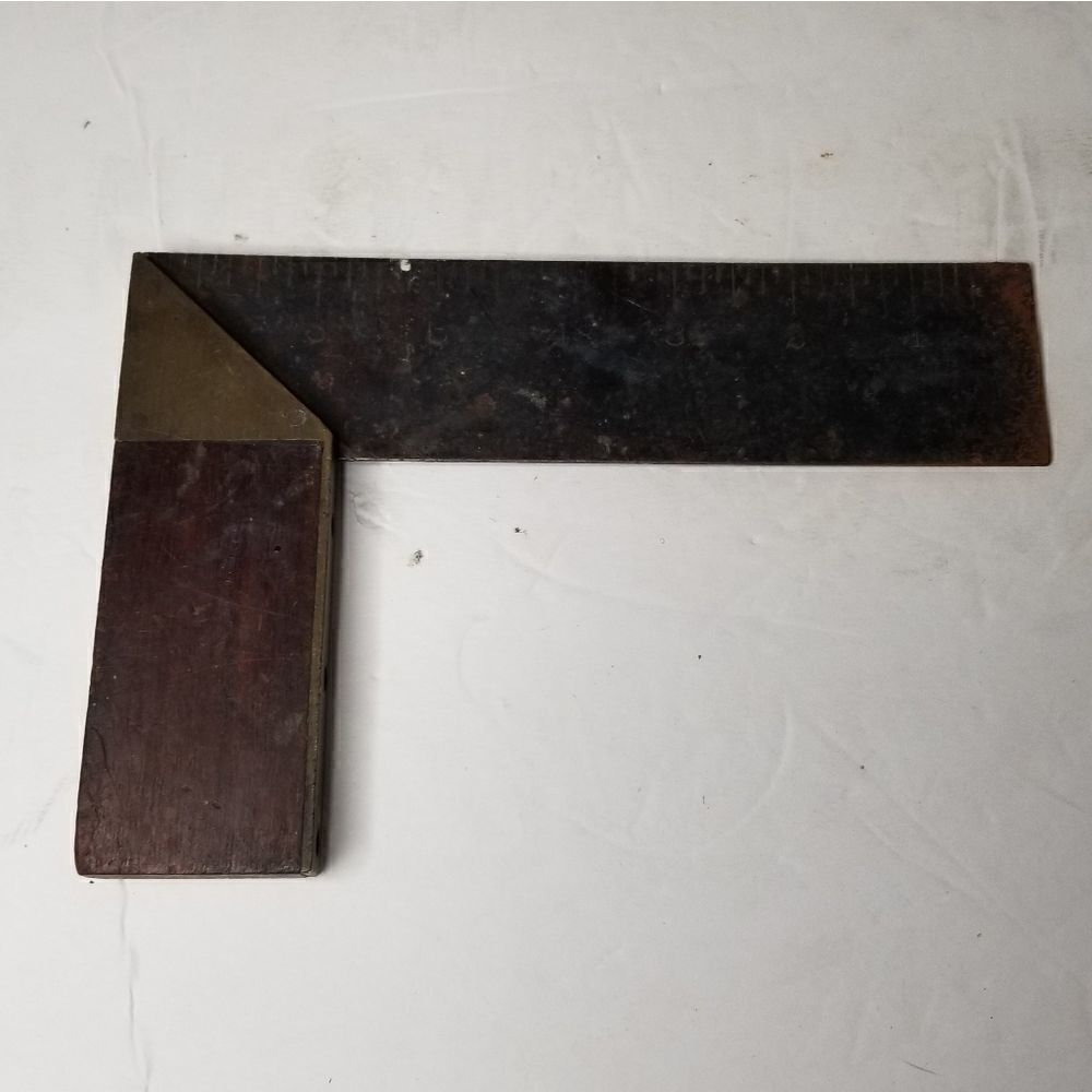 LM Coler antique carpenter square